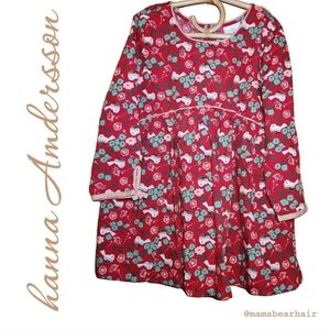 Hanna Andersson Top | Dandelion Make a Wish Bird Flower Blouse Tunic Gir…